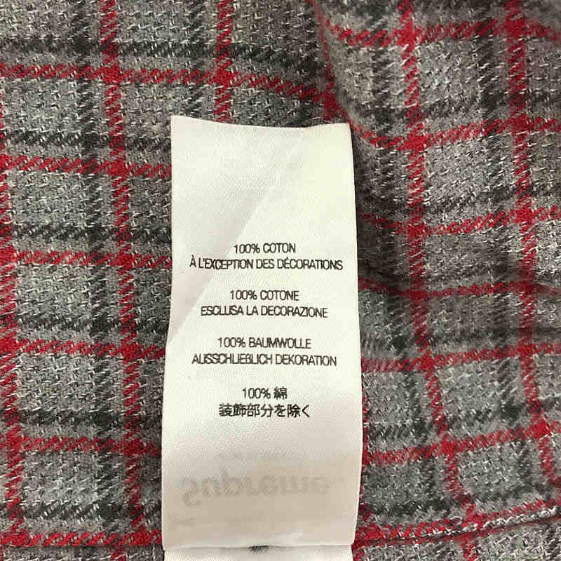 SUPREME / シュプリーム 2023SS × UNDERCOVER / アンダーカバー S/S Flannel Shirt  ショートスリーブ フランネル シャツ ステッカー付