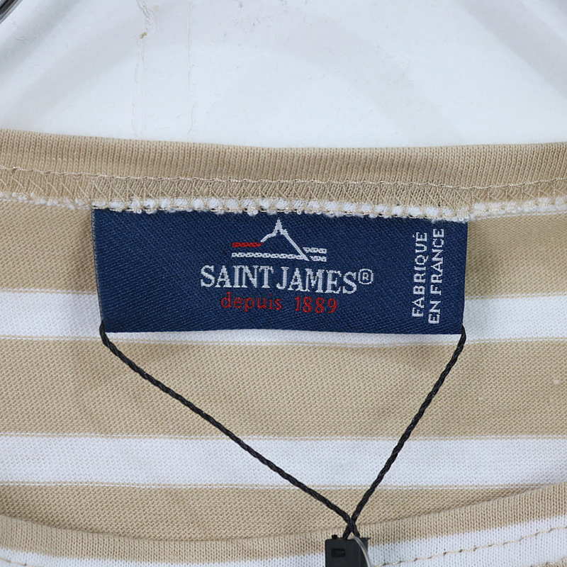 SAINT JAMES / セントジェームス PIRIAC ボートネックバスクシャツ