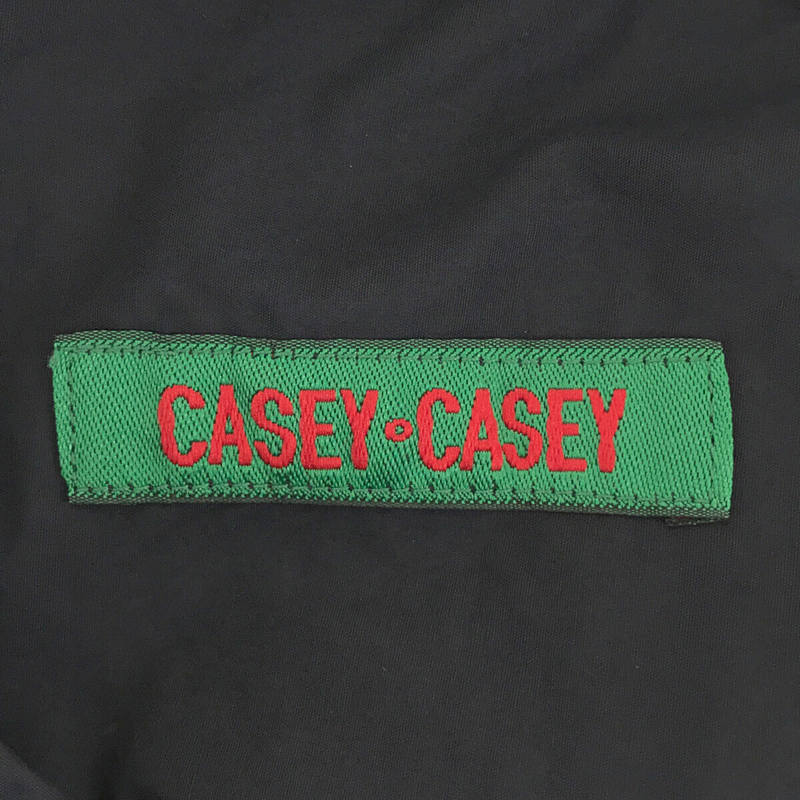 【新品】  CASEY CASEY / ケーシーケーシー | BIG RACCOURCIE SHI ペーパーコットンビッグラクルスィーシャツ | M | NAVY | メンズ