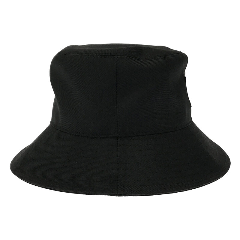 Chapeau d' O / シャポー ド オー フェイクレザーパッチ　バケット ハット