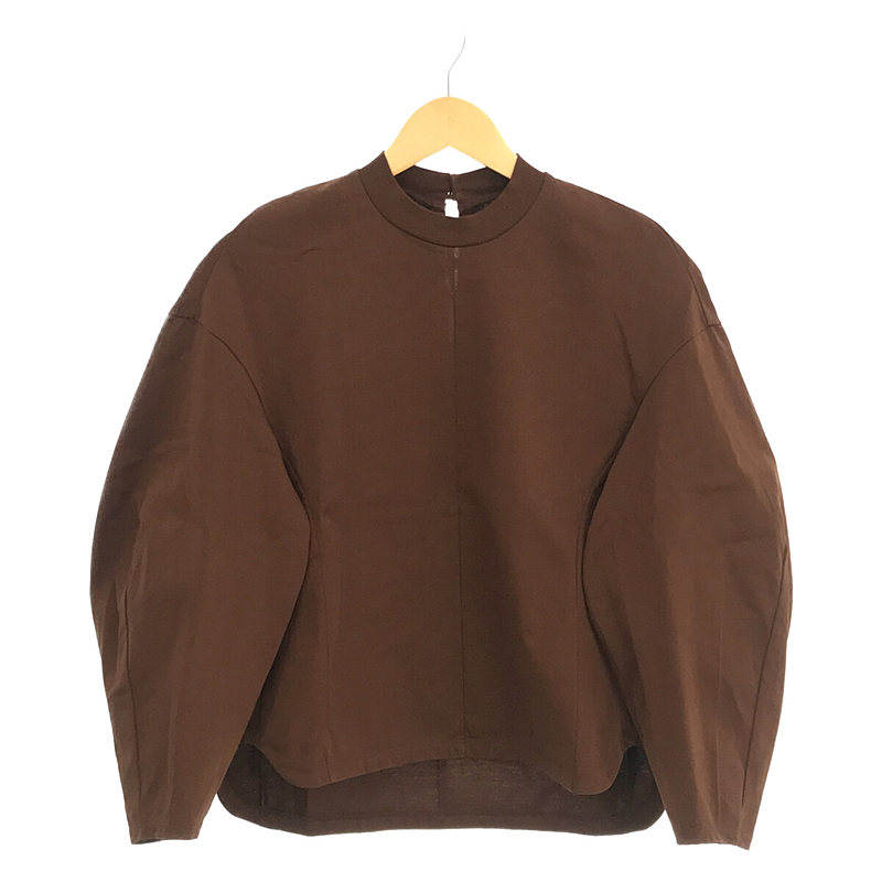 Cotton Jersey Pullover コットン ジャージー ボリューム スリーブ プルオーバー