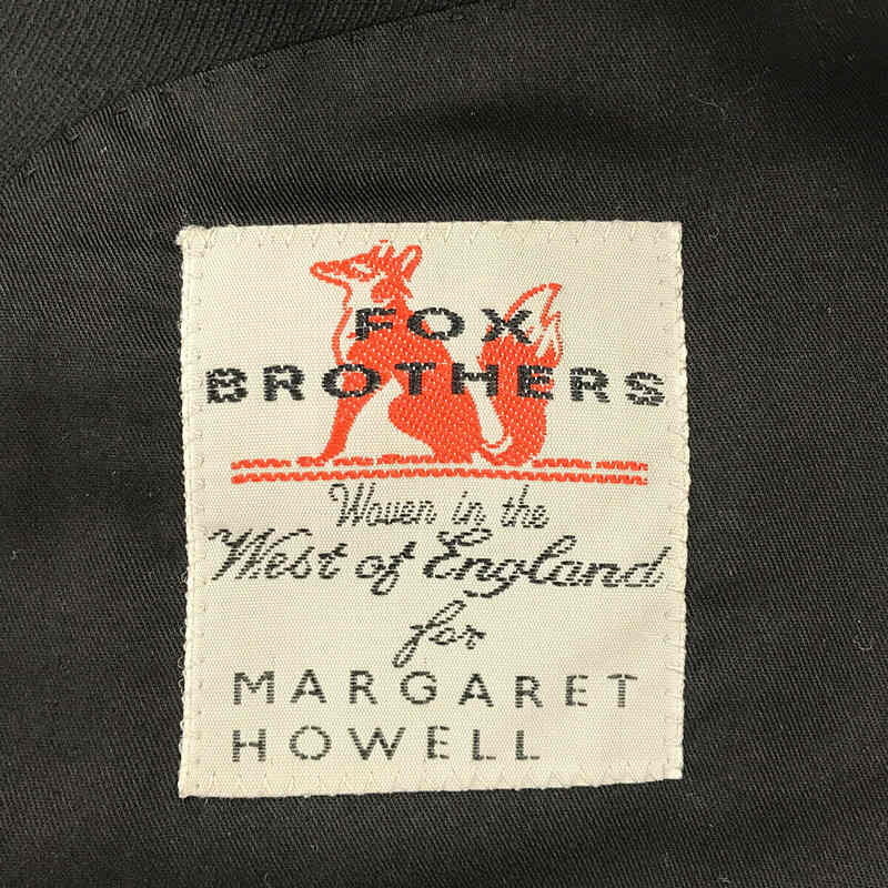 MARGARET HOWELL / マーガレットハウエル × FOX BROTHERS フォックス ブラザーズ 別注 2B テーラード ジャケット