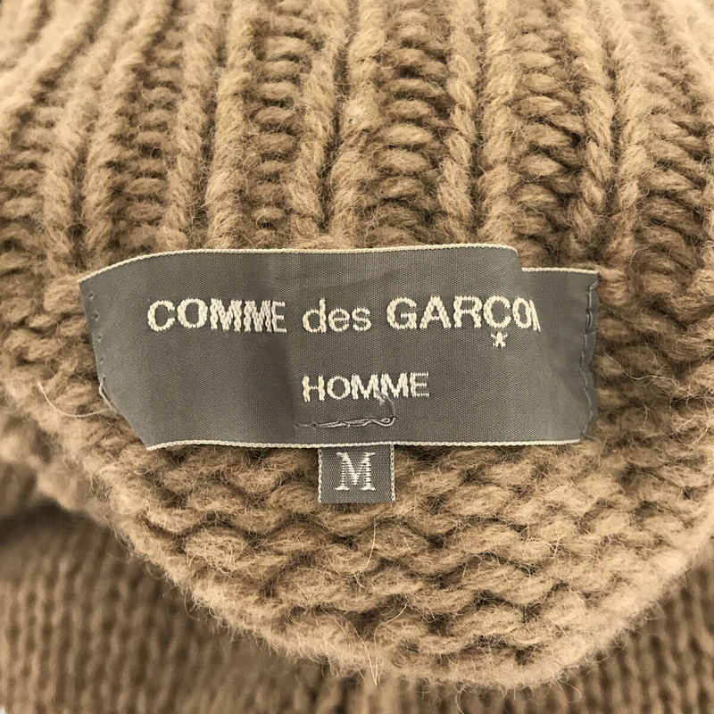 COMME des GARCONS HOMME / コムデギャルソンオム 90s～ タートルネック ローゲージ ウール ニット プルオーバー セーター