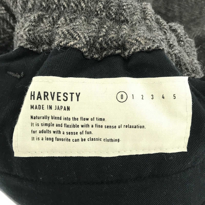 HARVESTY / ハーベスティ | WOOL CIRCUS PANTS ウール ツイード