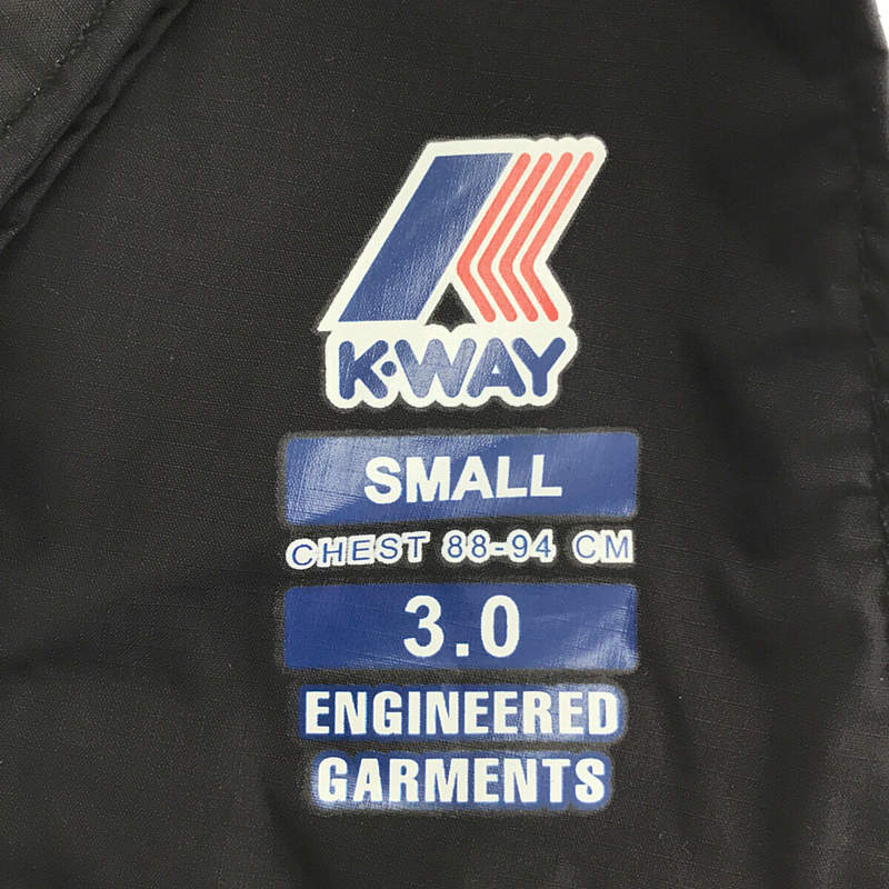 ENGINEEREDGARMENTS × K-way 別注ショルダーベスト