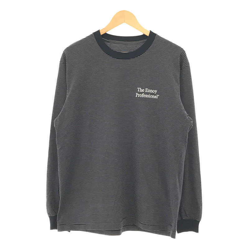 ennoyCREW SWEAT 黒刺繍 スタイリスト私物 - スウェット