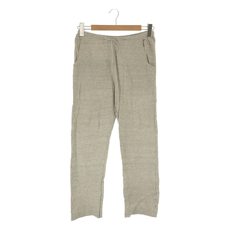 recycled cottn linen pants リサイクル コットン リネン スウェット パンツ