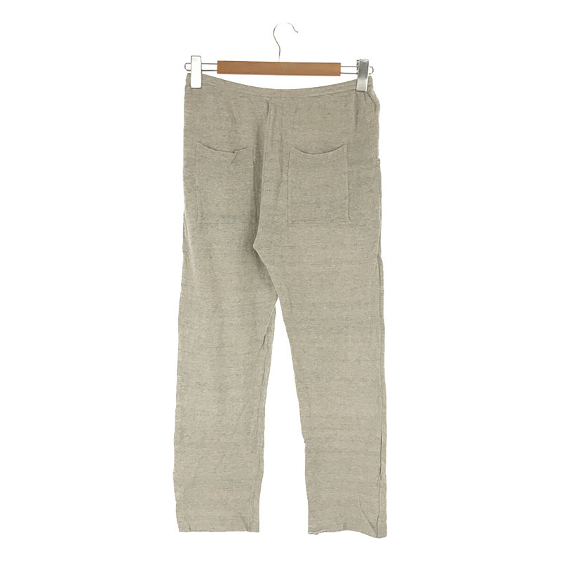 evam eva vie / エヴァム エヴァ ヴィー recycled cottn linen pants リサイクル コットン リネン スウェット パンツ