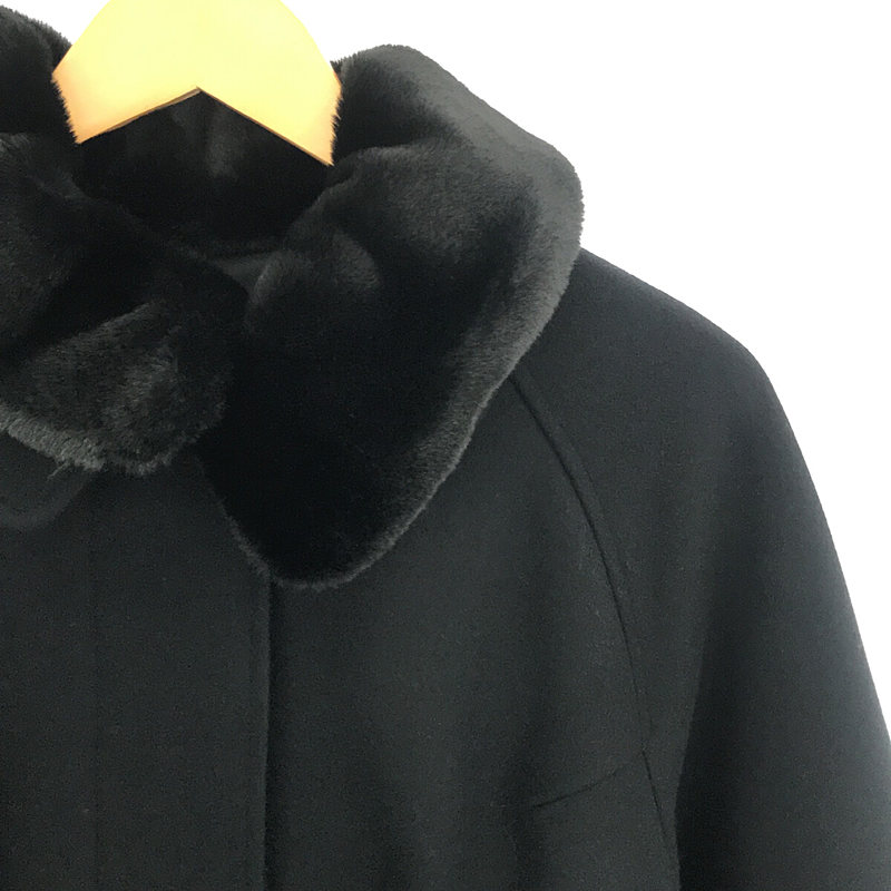 fur collar half coat ファー カラーハーフ コートfoufou / フーフー