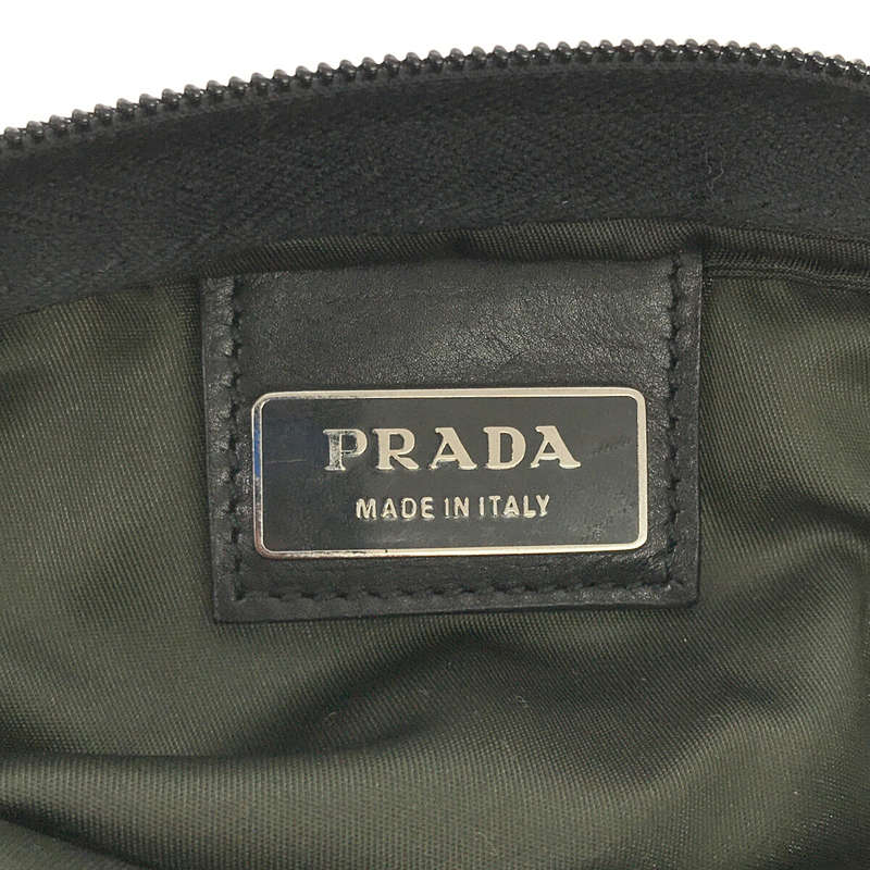 BR0420 V44 VELA SPORT ナイロン三角プレート ショルダー サコッシュ バッグ 保存袋付きPRADA / プラダ