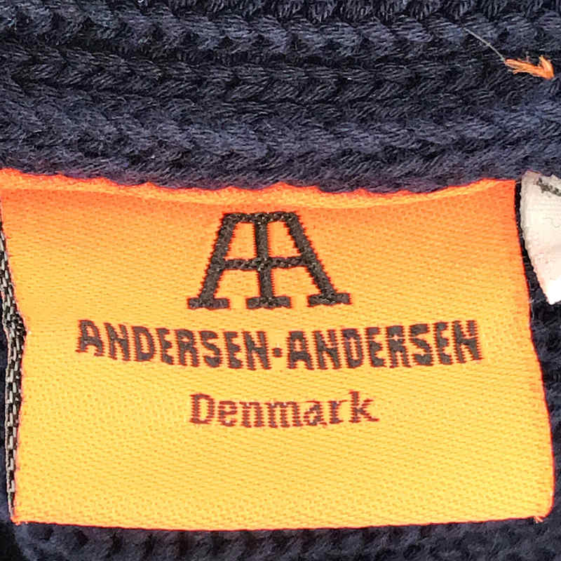 ANDERSEN-ANDERSEN / アンデルセンアンデルセン モックネック フィッシャーマン ニット セーター
