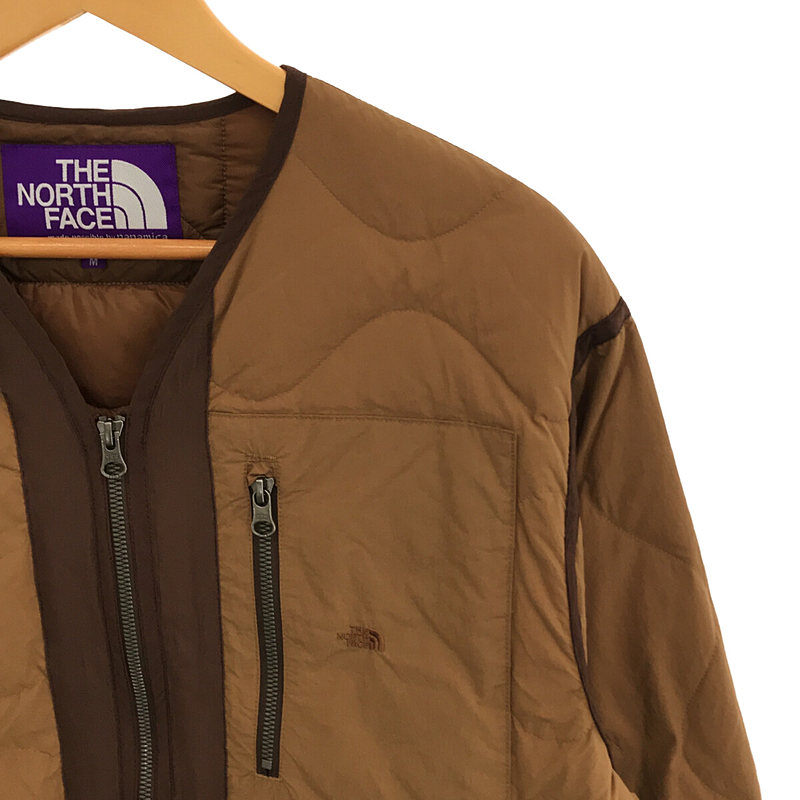 THE NORTH FACE PURPLE LABEL / ザノースフェイスパープルレーベル Field Down Cardigan ND2153N フィールドダウンカーディガン 光電子 ノーカラー ダウン ジャケット