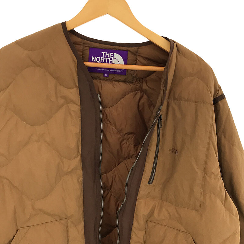 THE NORTH FACE PURPLE LABEL / ザノースフェイスパープルレーベル Field Down Cardigan ND2153N フィールドダウンカーディガン 光電子 ノーカラー ダウン ジャケット