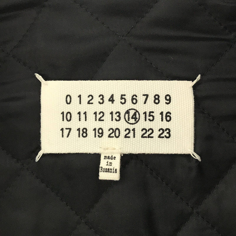 Maison Martin Margiela / メゾンマルタンマルジェラ ⑭ 八の字 羊革 ラムレザー シングル ライダース ジャケット