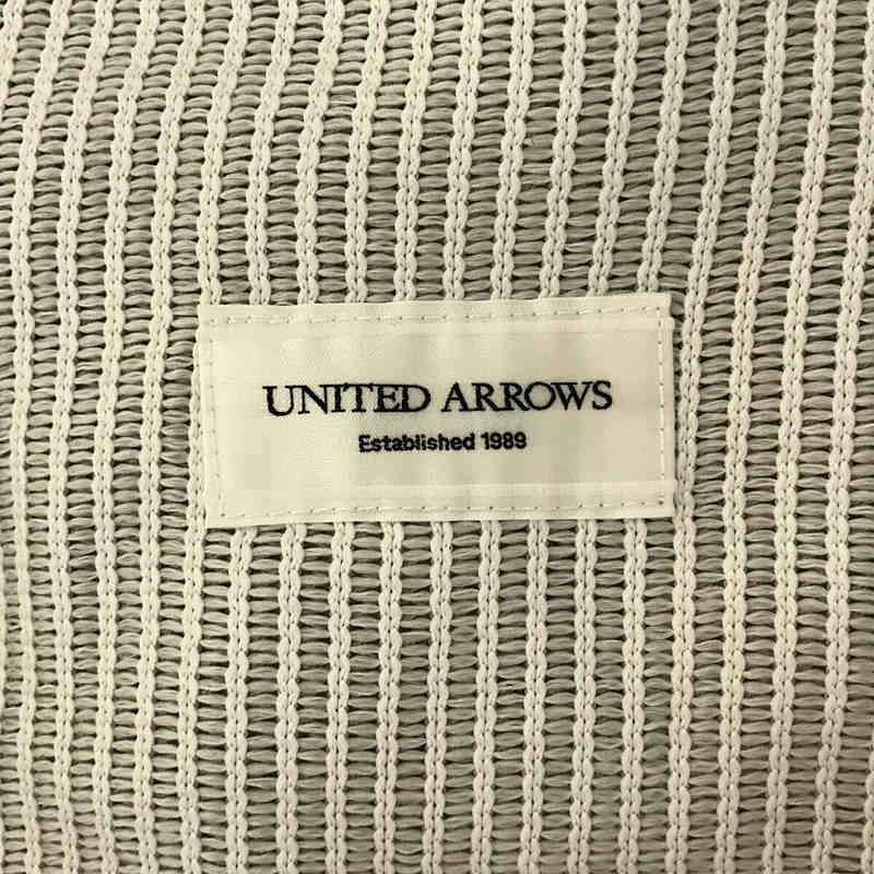 UNITED ARROWS / ユナイテッドアローズ ポリエステル コットン ニット テーラード ジャケット