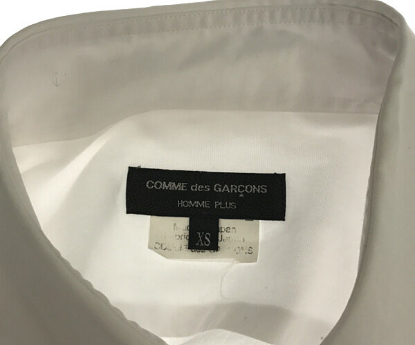 COMME des GARCONS HOMME PLUS / コムデギャルソンオムプリュス コットンブロード ビッグカラーシャツ