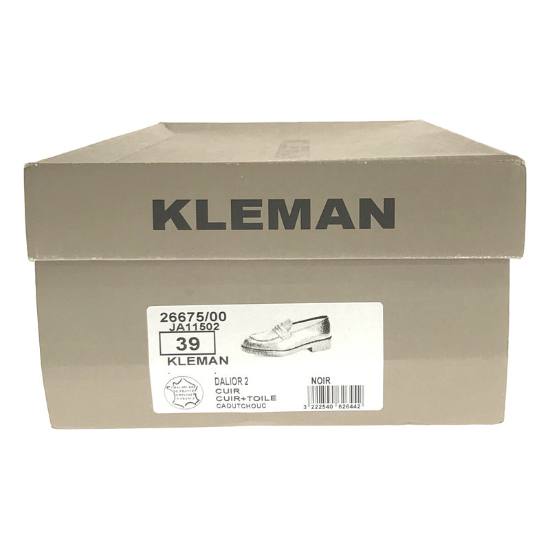 KLEMAN / クレマン フランス製 DALIOR 2 ダリオール レザー ローファー 箱有