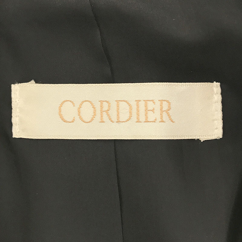 CORDIER / コルディア ウール ヘリンボーン テーラード ジャケット