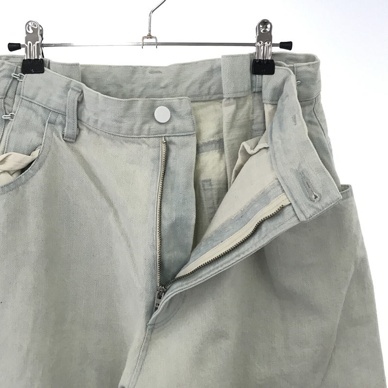 stein / シュタイン EX WIDE HOOKED DENIM JEANS #STONE [ST.150]  ワイド ウエスト ホック ワイド デニム パンツ