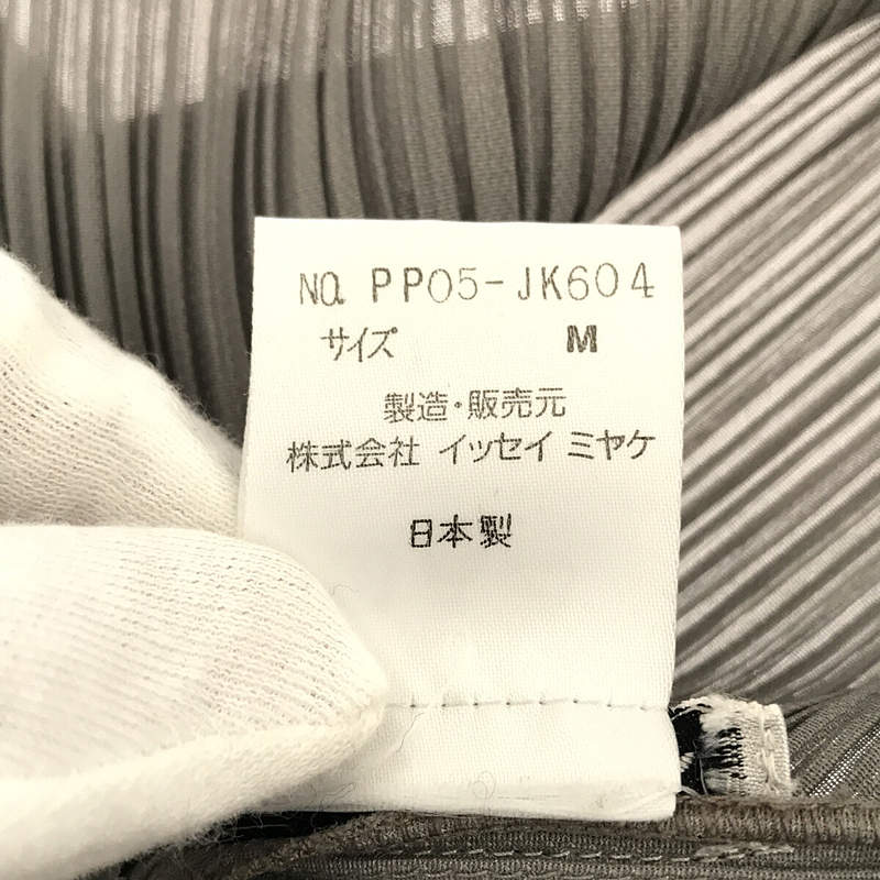 ISSEY MIYAKE / イッセイミヤケ 2000s 白タグ プリーツ ハイネック ロングスリーブカットソー