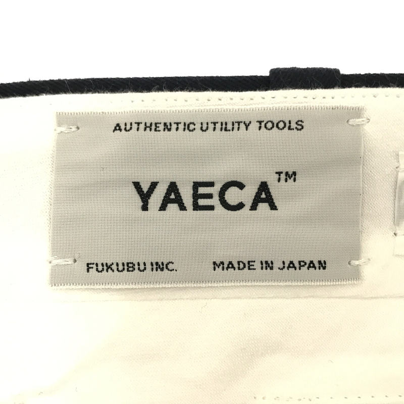 YAECA / ヤエカ CHINO CLOTH PANTS WIDE TAPERED ワイドテーパードシルエットパンツ