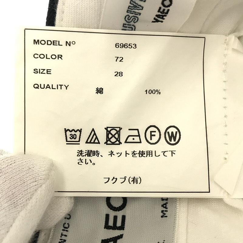 YAECA / ヤエカ CHINO CLOTH PANTS WIDE TAPERED ワイドテーパードシルエットパンツ