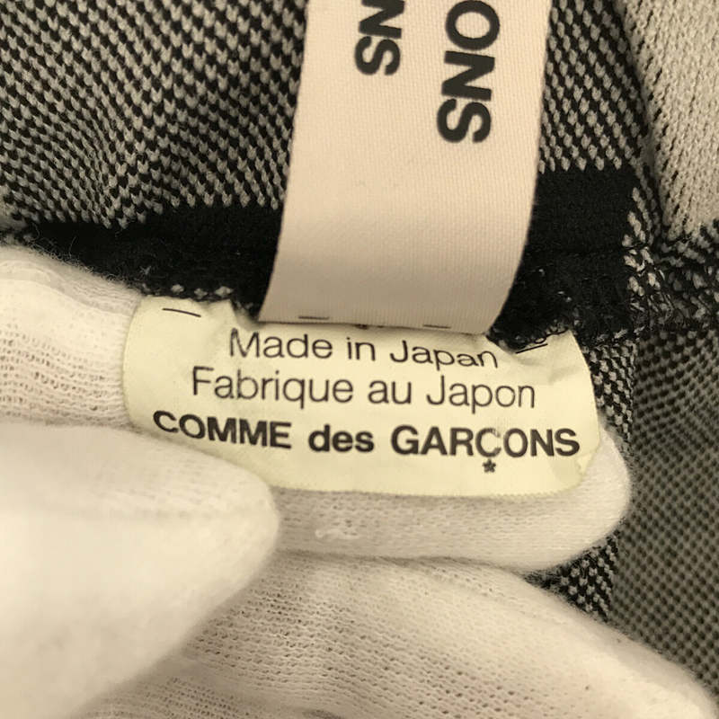 ポリエステル縮絨 チェック サルエル ショートパンツCOMME des GARCONS COMME des GARCONS / コムコム