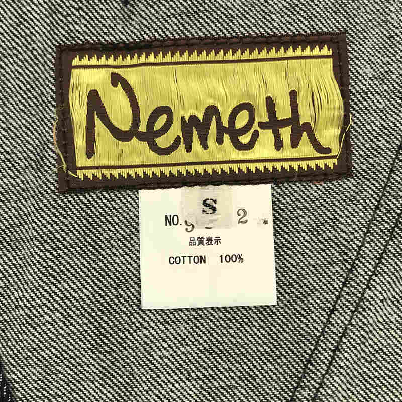 Nemeth / ネメス Overall 9912- Denim デニムオーバーオール