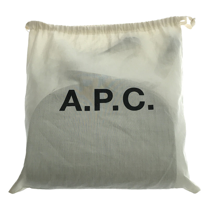 A.P.C. / アーペーセー ハーフムーン レザー ショルダー バッグ 保存袋有