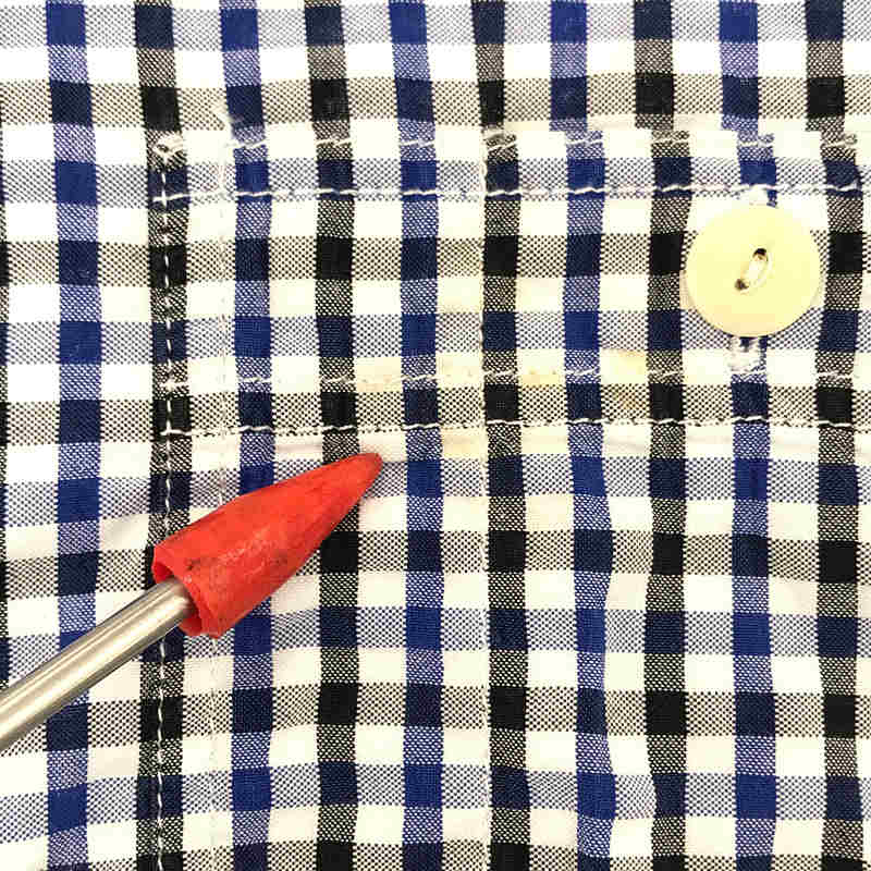 MAISON KITSUNE / メゾンキツネ ギンガムチェック 半袖シャツ