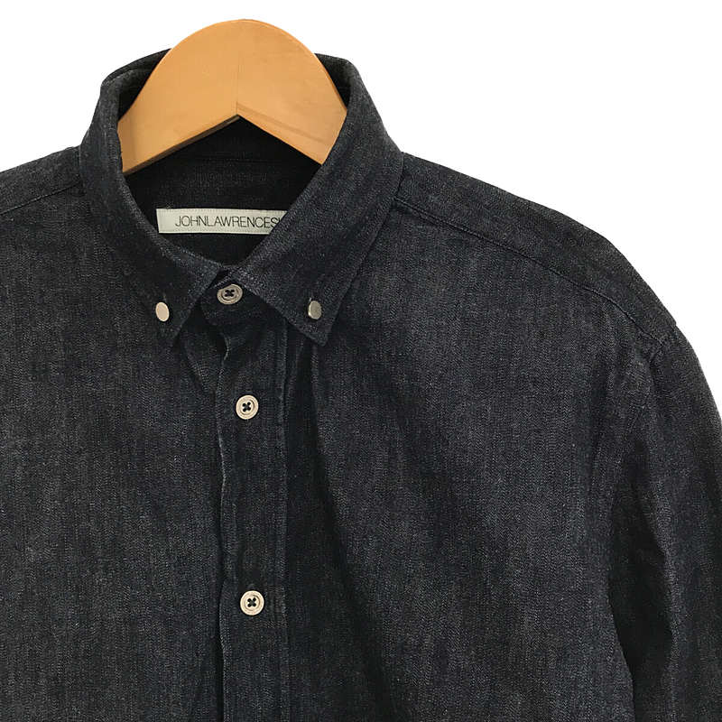 JOHN LAWRENCE SULLIVAN / ジョンローレンスサリバン RIGID DENIM BUTTON DOWN SHIRT リジッド デニム ボタンダウン シャツ