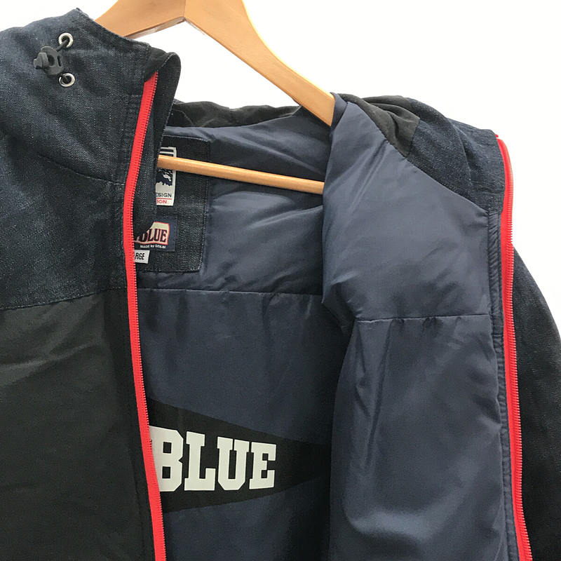 BLUE BLUE / ブルーブルー × MT.RAINIER DESIGN マウントレイニアデザイン デニムコンビ ダウンジャケット