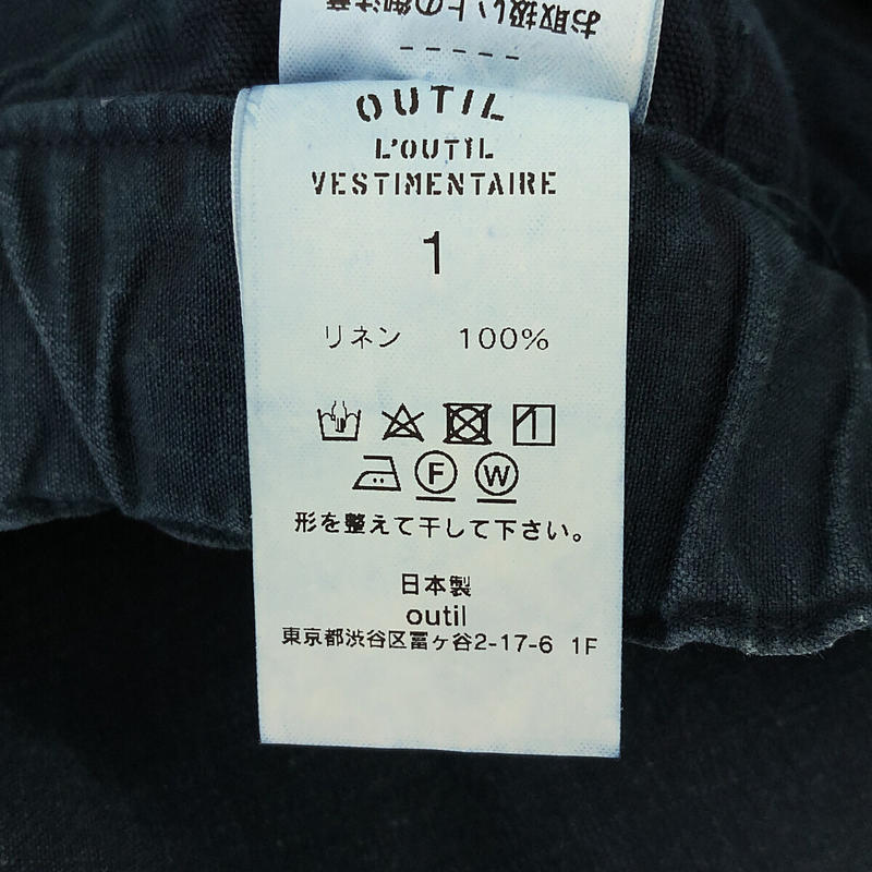 OUTIL / ウティ PANTALON MUROL / リネン イージーパンツ