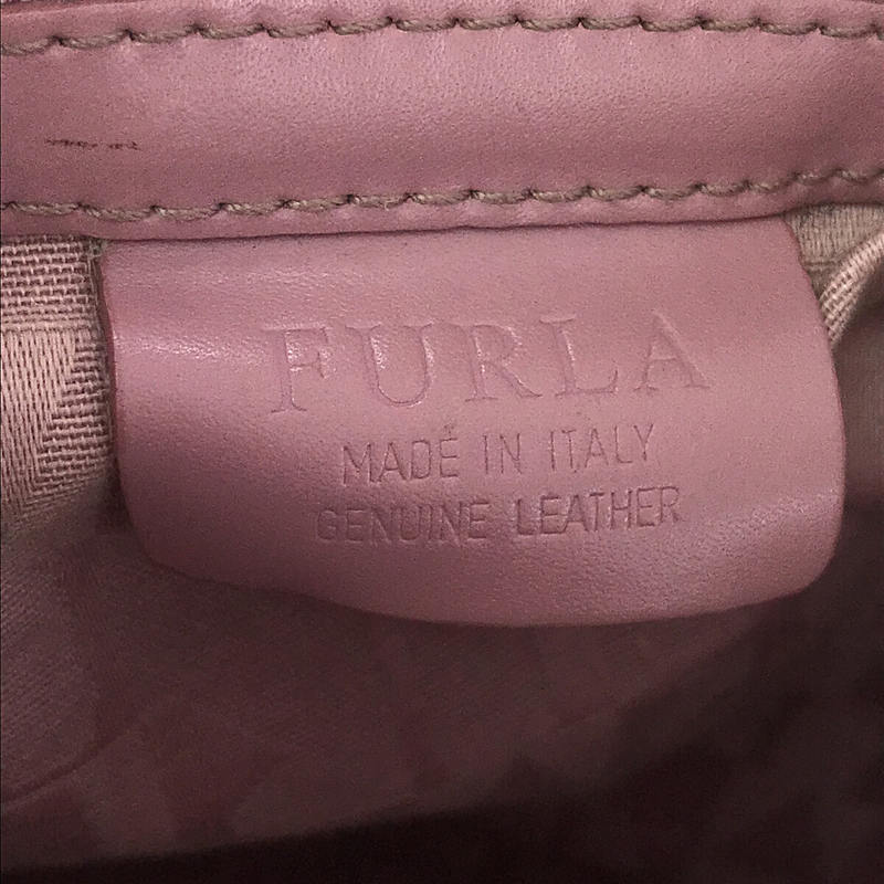 FURLA / フルラ チャーム付き レザー トートバッグ