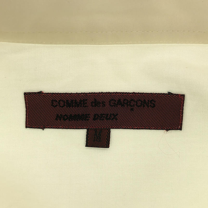 COMME des GARCONS HOMME DEUX / コムデギャルソンオムドゥ コットン ブロードシャツ
