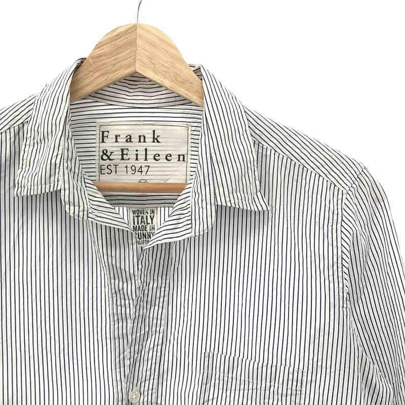 Frank&Eileen / フランクアンドアイリーン コットン ストライプシャツ