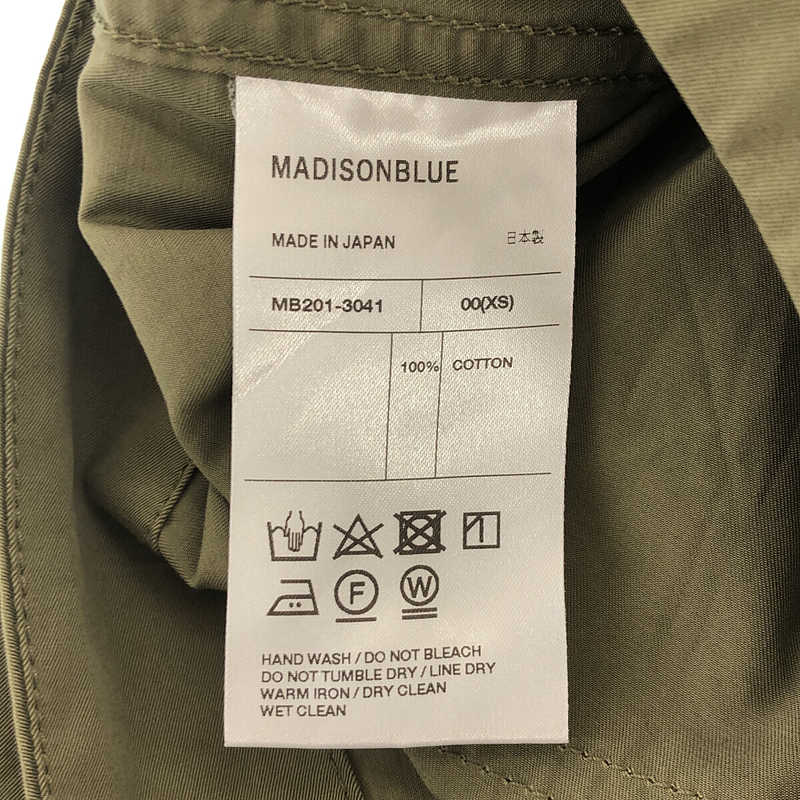 MADISON BLUE / マディソンブルー FATIGUE SHORTS GIZA C TWILL ギザコットン ファティーグ ショーツ