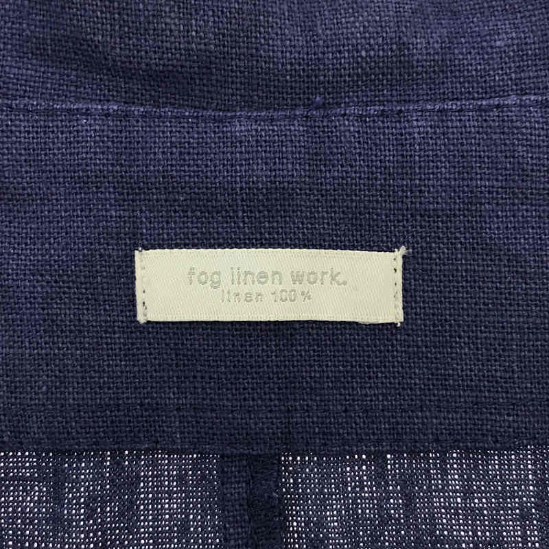 fog linen work / フォグリネンワーク リネン ワークコート