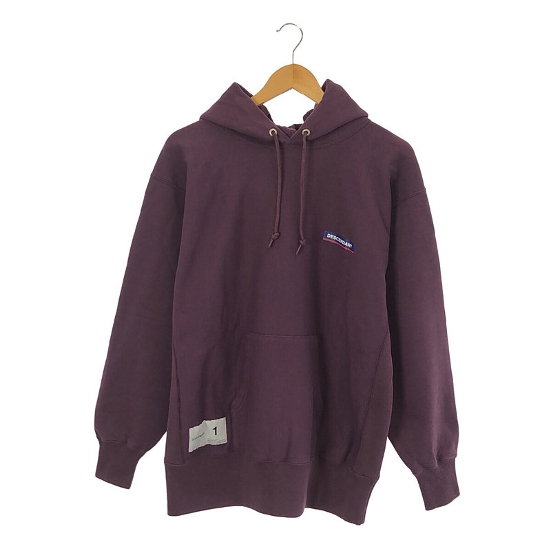 HORIZON HOODED SWEATSHIRT / 両面プリント オーバー スウェット パーカー