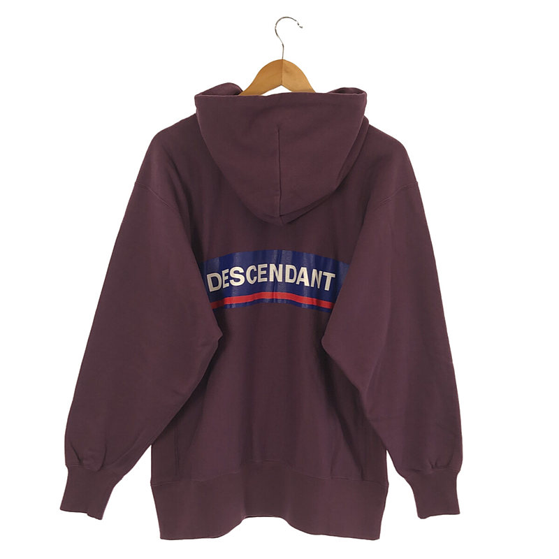 DESCENDANT / ディセンダント HORIZON HOODED SWEATSHIRT / 両面プリント オーバー スウェット パーカー