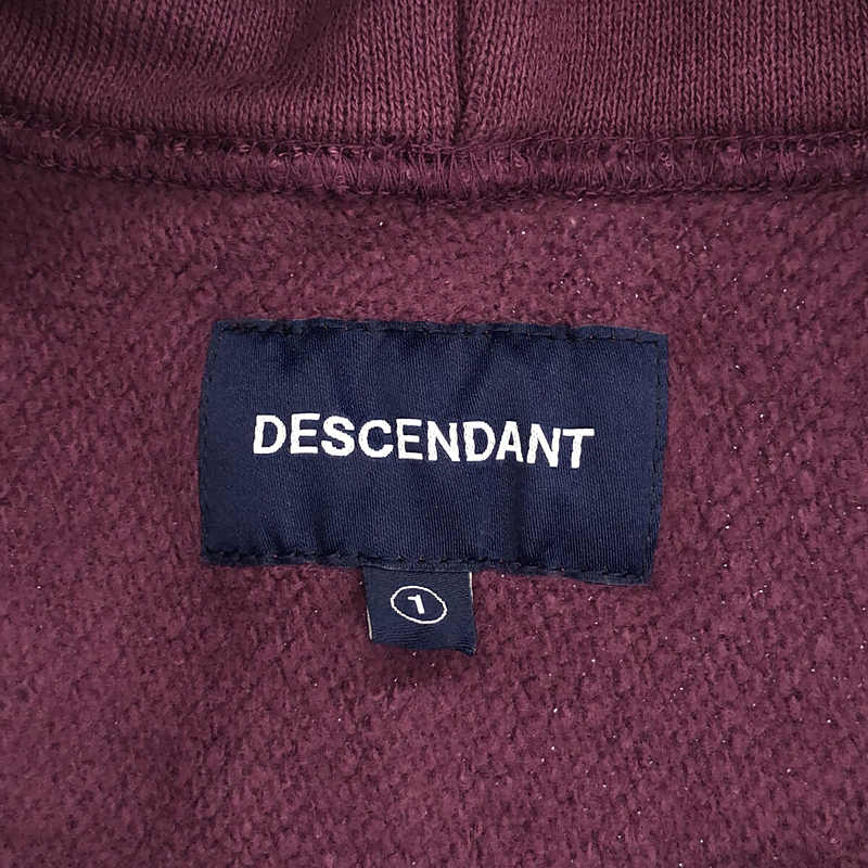 DESCENDANT / ディセンダント HORIZON HOODED SWEATSHIRT / 両面プリント オーバー スウェット パーカー