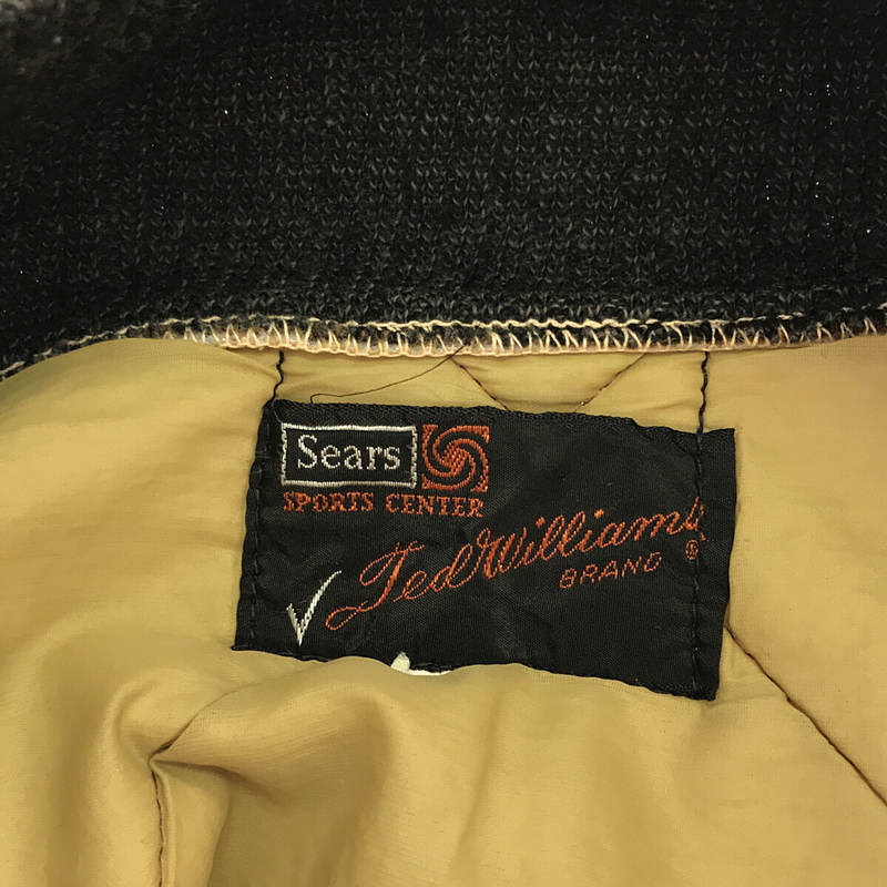 VINTAGE / ヴィンテージ古着 70s Sears ニットリブ切替 キルティング ジャケット