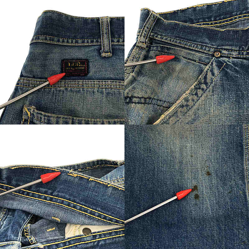 60s〜 ヴィンテージ 191Z 赤タグ JELT DENIM TALON42ジップ 60s〜 ヴィンテージ 191Z 赤タグ JELT DENIM TALON42ジップ