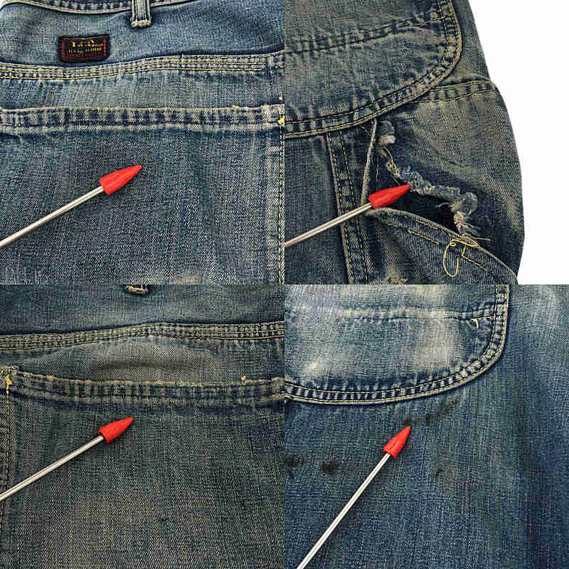 60s〜 ヴィンテージ 191Z 赤タグ JELT DENIM TALON42ジップ 60s〜 ヴィンテージ 191Z 赤タグ JELT DENIM TALON42ジップ