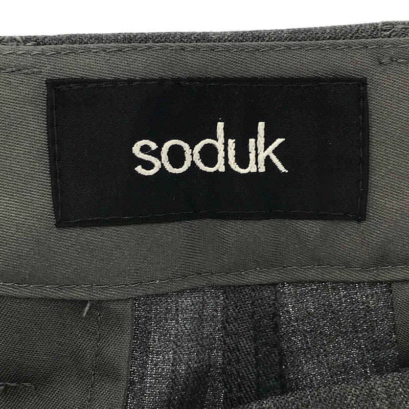 soduk / スドーク skirt? trousers アシンメトリー スカート トラウザーパンツ