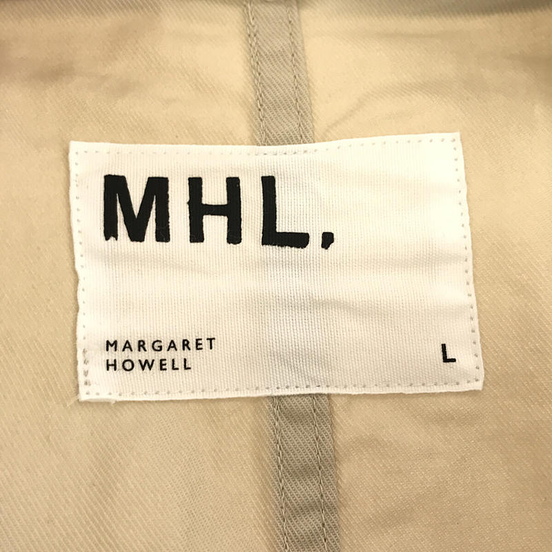 MHL. / エムエイチエルマーガレットハウエル ORGANIC LIGHT COTTON TWILL / ジャケット テーラードジャケット