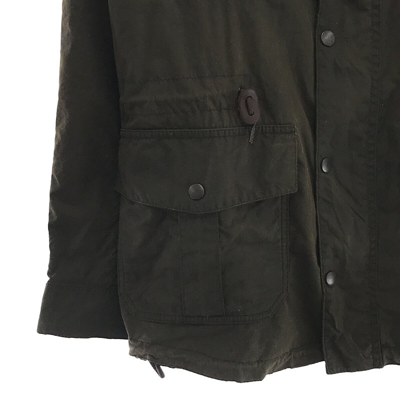 Barbour / バブアー ×MARGARET HOWELL マーガレットハウエル別注 INVINCIBLE OILED JACKET インシンブル オイルド フーデッド ジャケット