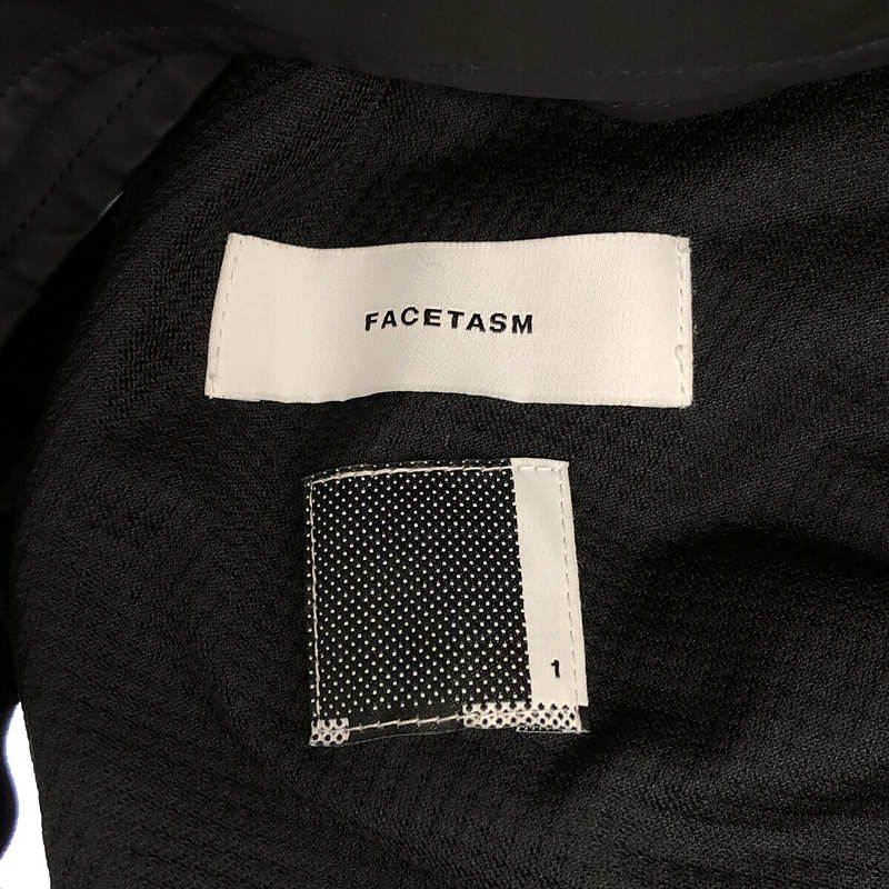 FACETASM / ファセッタズム FAKE LEATEHR JACKET フェイクレザー ダブル ライダースジャケット