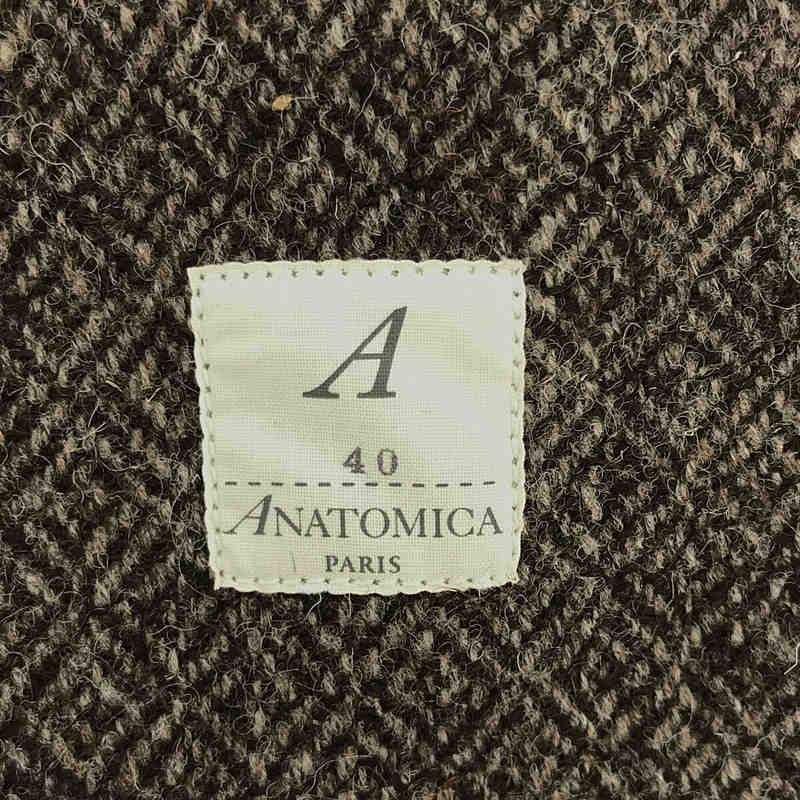 ANATOMICA / アナトミカ DOLMAN JKT / ウールツイード ドルマンジャケット