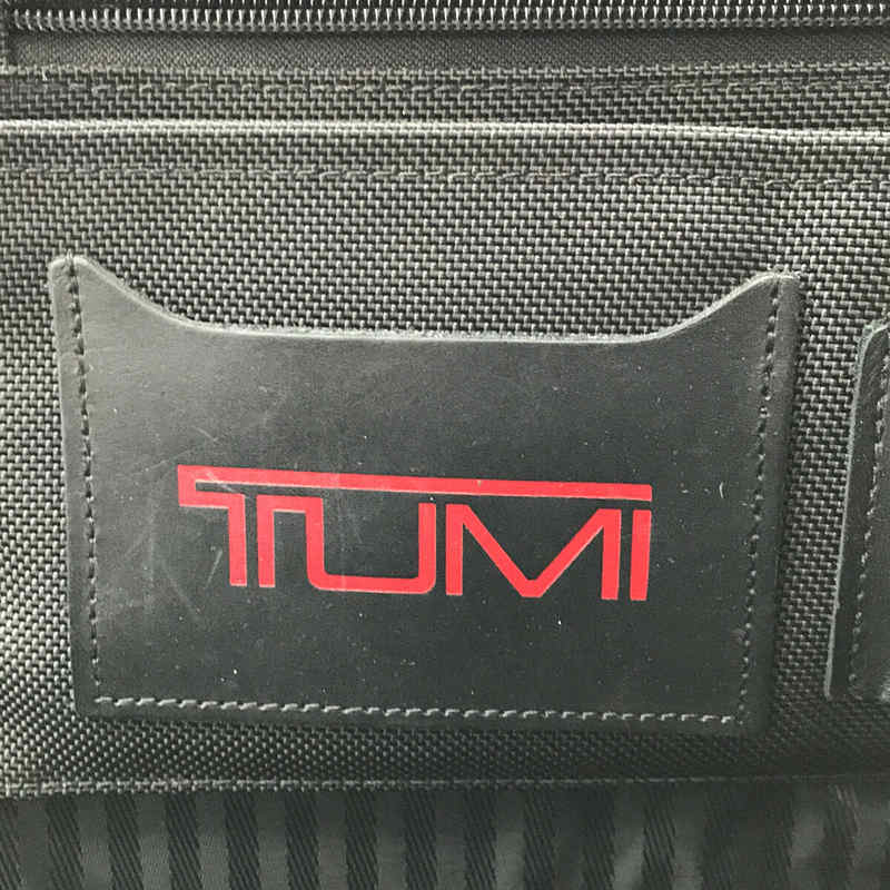 TUMI / トゥミ 2way ショルダー付き レザー切替 ナイロン ビジネストートバッグ / ブリーフケース